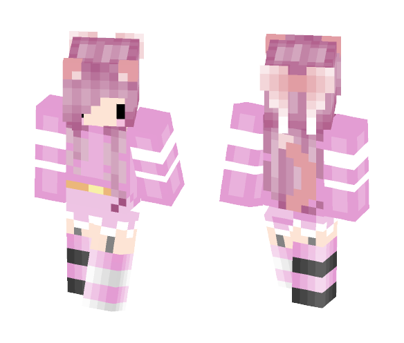 Cute catgirl - Cute Girls Minecraft Skins - image 1