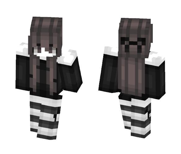 ☯ D α r k ☯ - Female Minecraft Skins - image 1