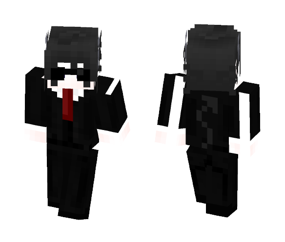 Glasses (I tried) - Male Minecraft Skins - image 1