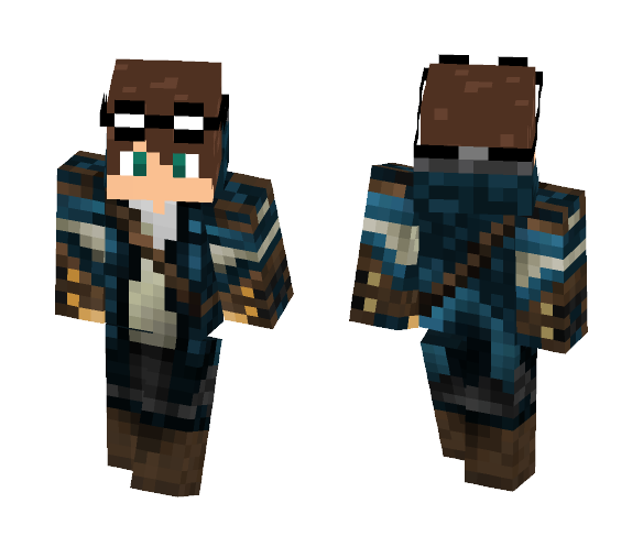 Steam punk boy! i call him mikal ~ - Male Minecraft Skins - image 1