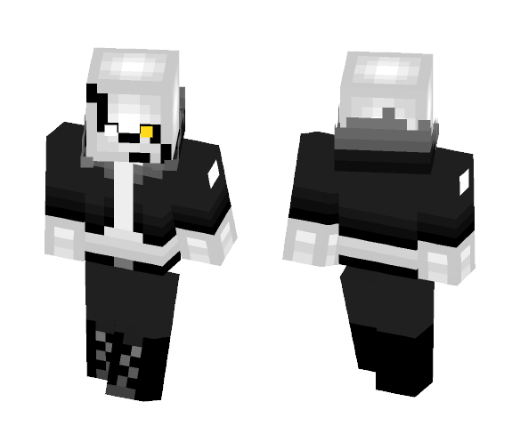 Gaster Sans - Other Minecraft Skins - image 1