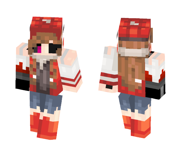 Ghoul Kid (Girl version!) - Male Minecraft Skins - image 1