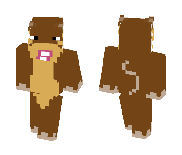 #020 Raticate - Interchangeable Minecraft Skins - image 1