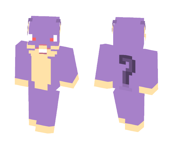 #019 Rattata - Interchangeable Minecraft Skins - image 1