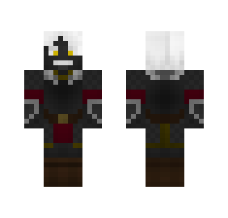 Dark elf with mustache