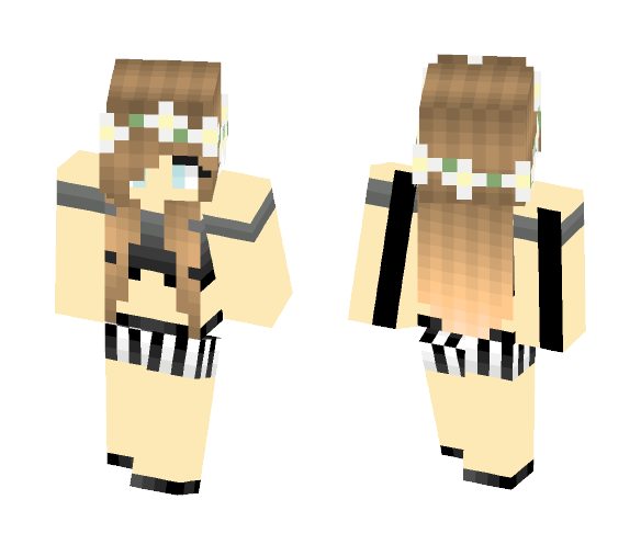 Download Free ~Women In Black~ :3 Skin for Minecraft image 1 ~Women In Black~ :3 - Female Minecraft Skins - image 1