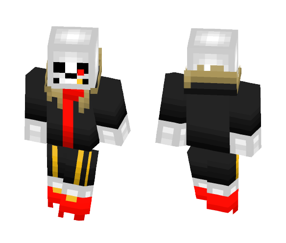 Underfell Sans - Other Minecraft Skins - image 1