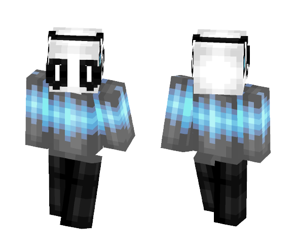 Download Free blooky Skin for Minecraft image 1 blooky - Male Minecraft Skins - image 1