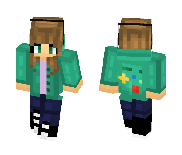 Repost: Gracie ~ Tsukkiko - Female Minecraft Skins - image 1