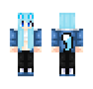 my Oc Key in a sans outfit