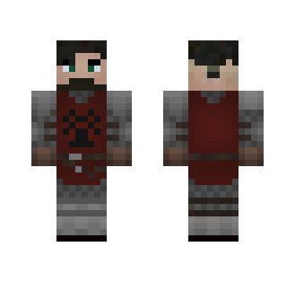 Knight with Ash Tree tabard - Male Minecraft Skins - image 2