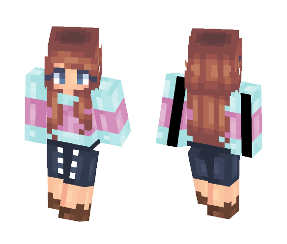 Undertale themed - Female Minecraft Skins - image 1