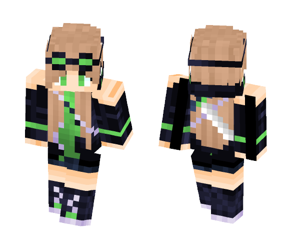 Alt Emerald - Female Minecraft Skins - image 1