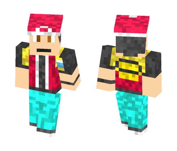 Pokemon trainer red - Male Minecraft Skins - image 1