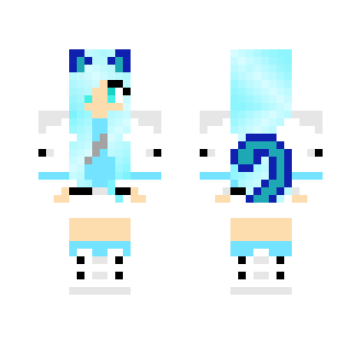 Ice Geminoki Warrior - Female Minecraft Skins - image 2