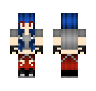 Toni Blue Rocker Girl - Girl Minecraft Skins - image 2