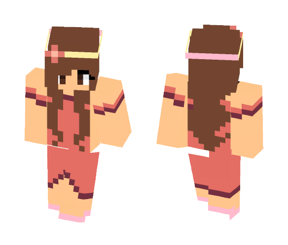 Download Free Cute girl Skin for Minecraft image 1 Cute girl - Cute Girls Minecraft Skins - image 1
