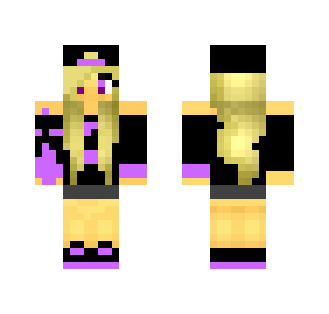 Cute Blonde Teen With Powers - Female Minecraft Skins - image 2