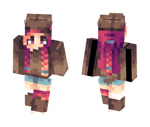 Rip my hair - Female Minecraft Skins - image 1