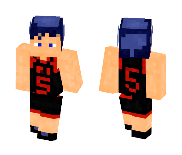 Aomine Daiki - Male Minecraft Skins - image 1