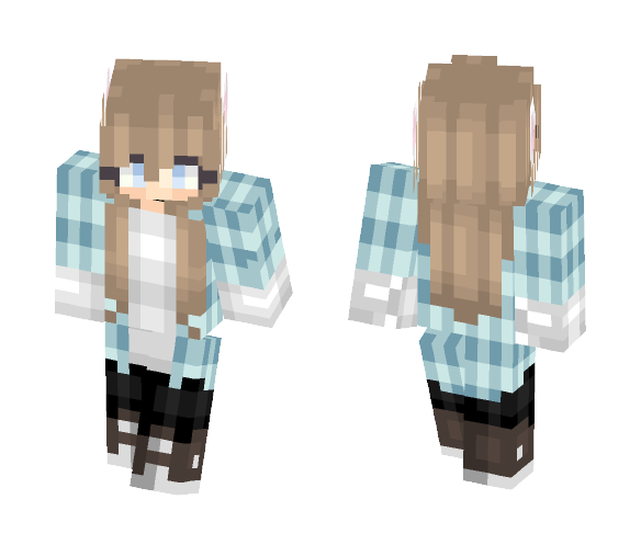 vααℓє | Winter Everywhere - Female Minecraft Skins - image 1