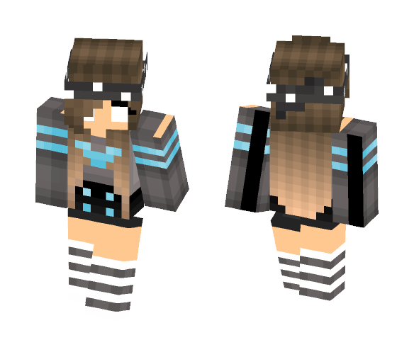 Download Free pvp girl Skin for Minecraft image 1 pvp girl - Girl Minecraft Skins - image 1