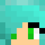 Download Free Girl with blue hair Skin for Minecraft image 3 Girl with blue hair - Color Haired Girls Minecraft Skins - image 3