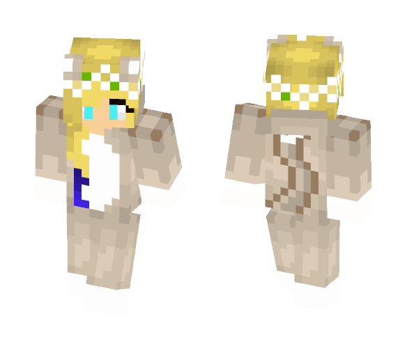 Traditional LizzePlayz Skin - Female Minecraft Skins - image 1