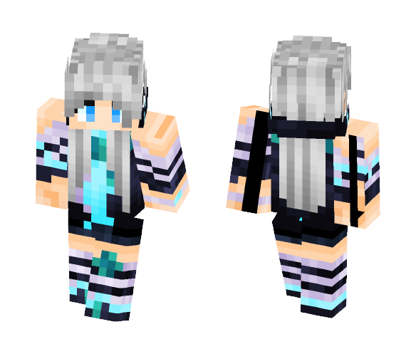 Alt Diamond - Female Minecraft Skins - image 1