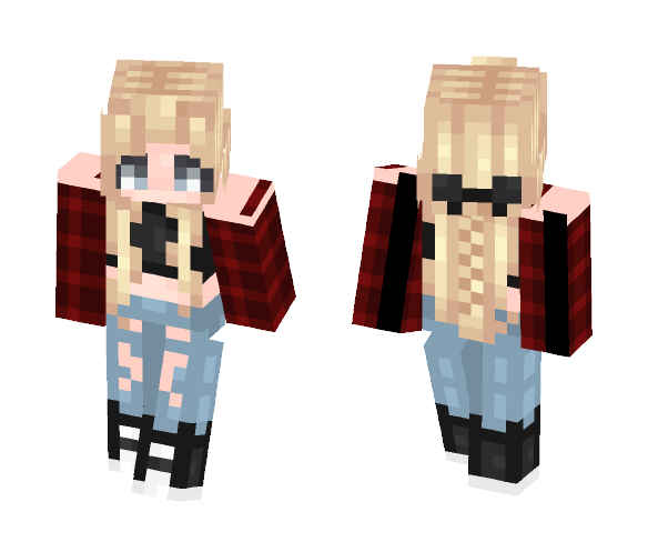 Plaid - Female Minecraft Skins - image 1
