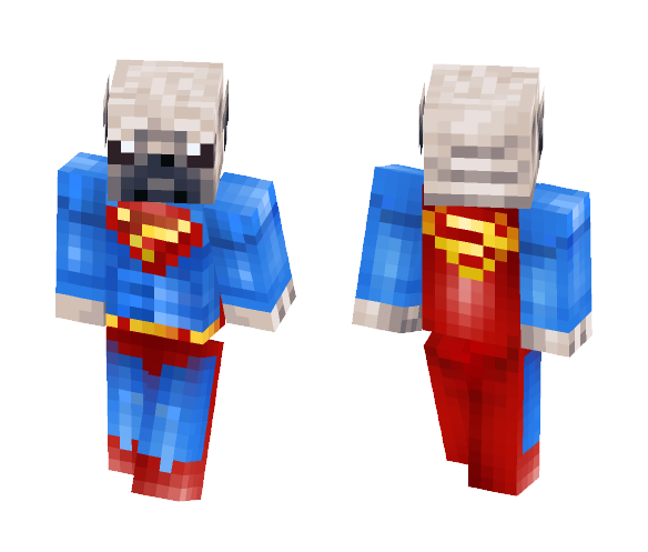 Super Pug - Interchangeable Minecraft Skins - image 1