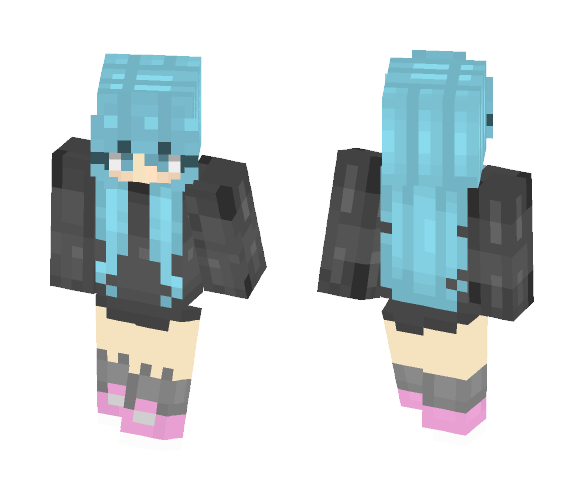 Download Free Sweater Girl Skin for Minecraft image 1 Sweater Girl - Girl Minecraft Skins - image 1