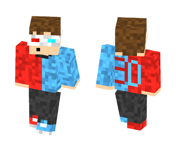 3D vision teenager - Male Minecraft Skins - image 1