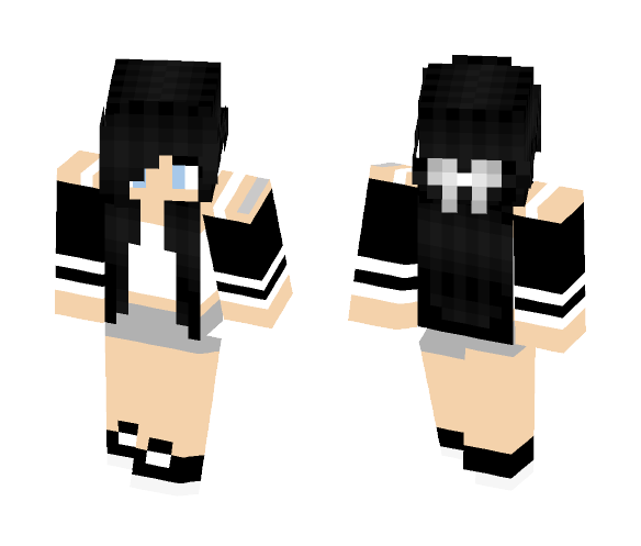 DarkGirlShadow -_- - Female Minecraft Skins - image 1
