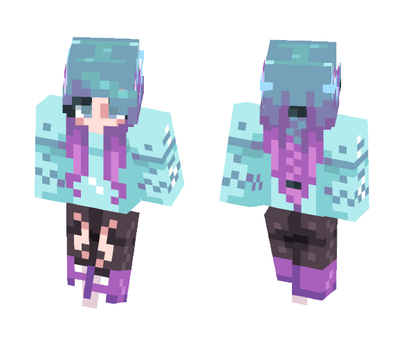 | Playful Winter | ❄️ ???? | - Female Minecraft Skins - image 1