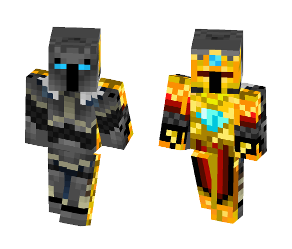 Download Free DUAL...... Skin for Minecraft image 1 DUAL...... - Male Minecraft Skins - image 1