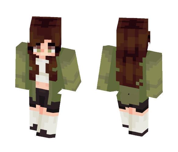 eva // sketch in desc. - Female Minecraft Skins - image 1