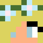Blue Flower Girl - Girl Minecraft Skins - image 3