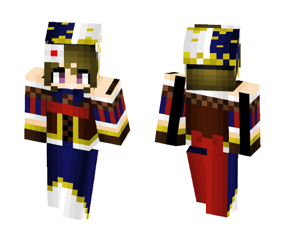 Hanayo Koizumi - Magician Set - Female Minecraft Skins - image 1