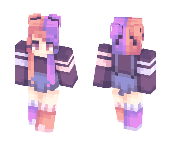 Happy Sad Twist - Female Minecraft Skins - image 1