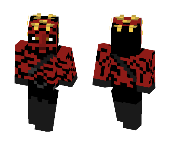 Darth Maul - Male Minecraft Skins - image 1