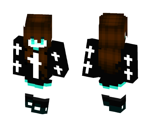 Gothic Kawaii - Kawaii Minecraft Skins - image 1