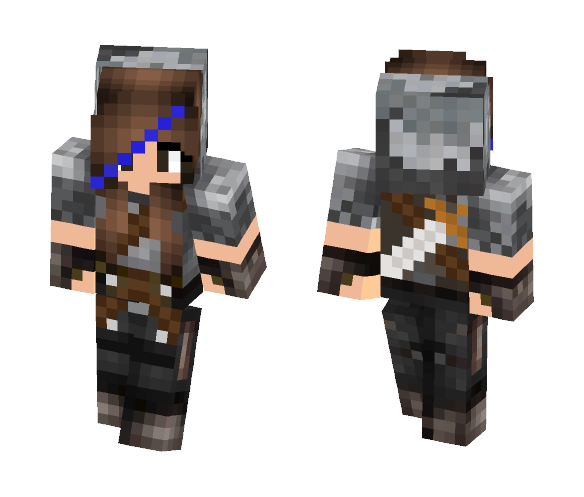 Ninja girl - Girl Minecraft Skins - image 1