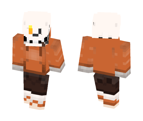 Download Free UnderSwapPap Skin for Minecraft image 1 UnderSwapPap - Male Minecraft Skins - image 1