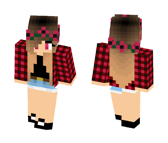Download Free cute girl Skin for Minecraft image 1 cute girl - Cute Girls Minecraft Skins - image 1