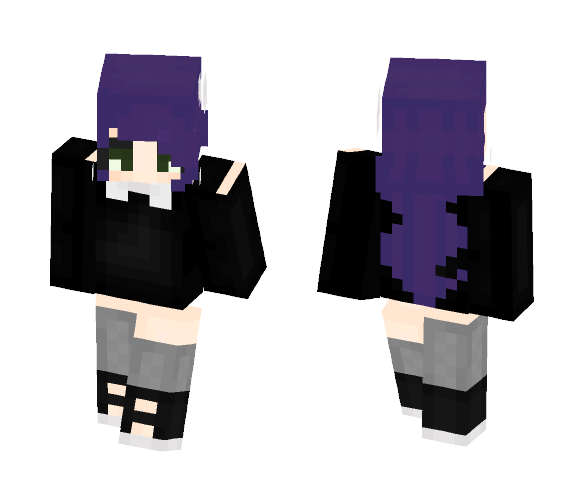 Dark Nightmare - Female Minecraft Skins - image 1
