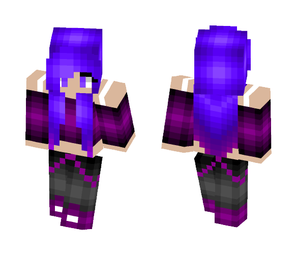 Galaxy Girl...? - Female Minecraft Skins - image 1