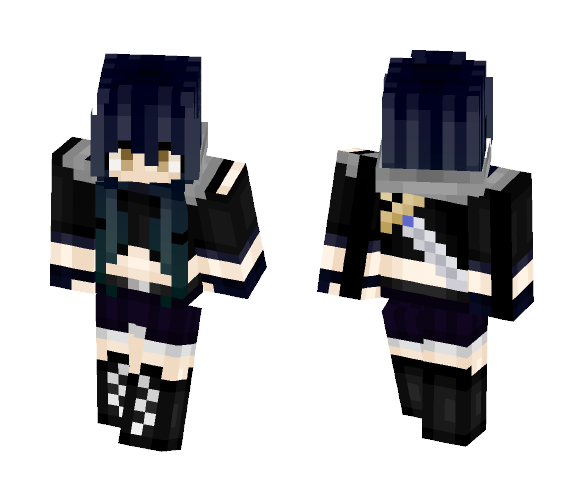 Alexa Tsuki - Old OC - Female Minecraft Skins - image 1