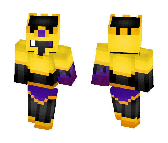 Download Free Skelebro Enderknight Skin for Minecraft image 1 Skelebro Enderknight - Male Minecraft Skins - image 1