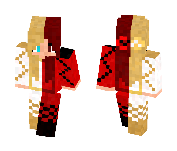 Split Personality --K - Female Minecraft Skins - image 1
